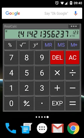 RealCalc Plus screenshot