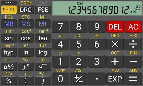 RealCalc Plus screenshot