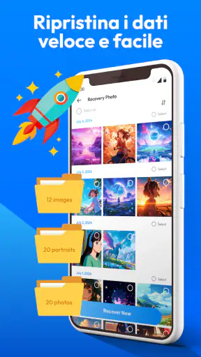 Recuperare Foto Cancellate App screenshot