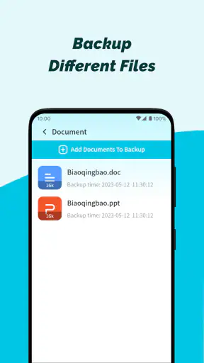 Recupero file telefono screenshot