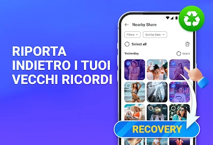 Recupero Foto, Recupero File screenshot