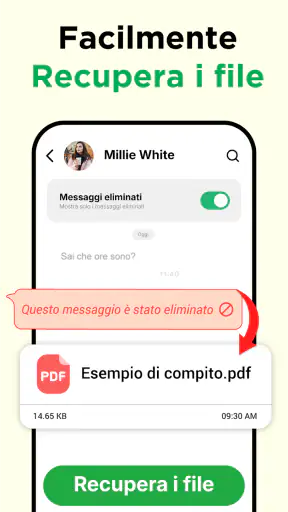 Recupero Messaggi Cancellati screenshot