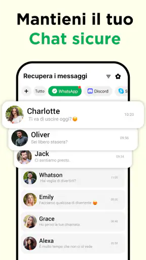 Recupero Messaggi Cancellati screenshot