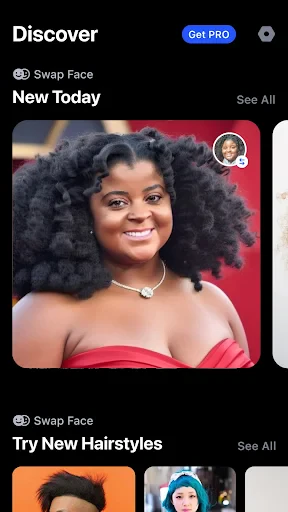 Reface: AI Face swap videos screenshot