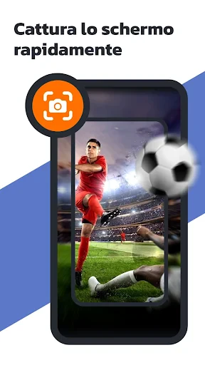 Registra schermo telefono screenshot