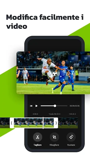 Registra schermo telefono screenshot