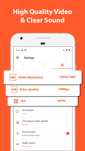 Registra Schermo Telefono - AZ screenshot