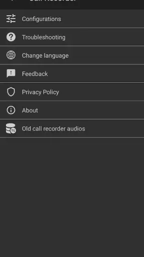 Registratore di chiamate screenshot