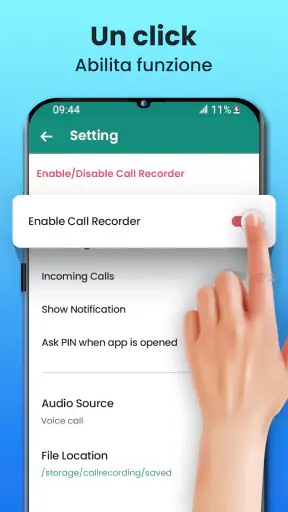 Registratore di telefonate screenshot