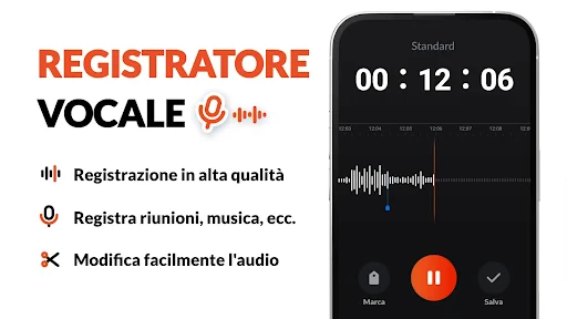 Registratore Vocale & Audio screenshot