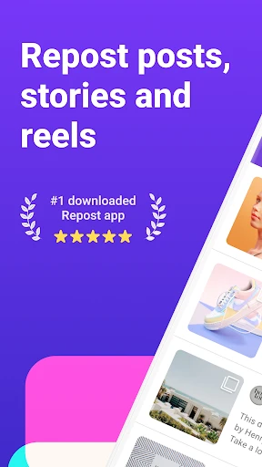 Repost for IG: Posts & Stories screenshot