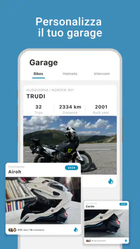 RISER - la tua app per moto screenshot
