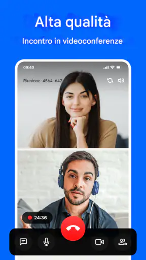Riunione video screenshot