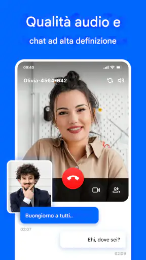 Riunione video screenshot