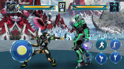 Robot Fighting: Kung Fu Karate screenshot