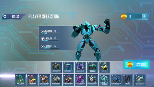 Robot Fighting: Kung Fu Karate screenshot