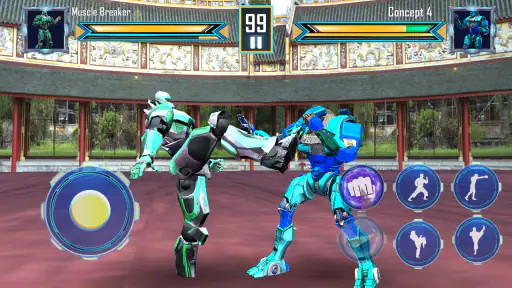 Robot Fighting: Kung Fu Karate screenshot