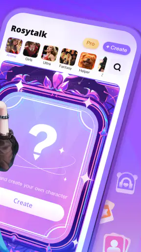 Rosytalk-RP lover AI character screenshot