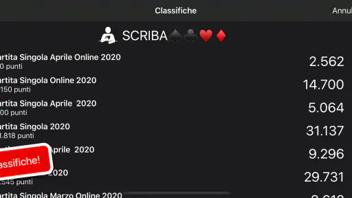 Scala 40 Online o in Solitario screenshot