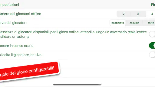 Scala 40 Online o in Solitario screenshot