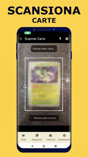 Scanner carte - Pokechart screenshot