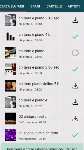 Scaricare Musica con Aurora screenshot