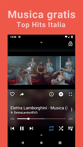 Scaricare musica illimitata screenshot