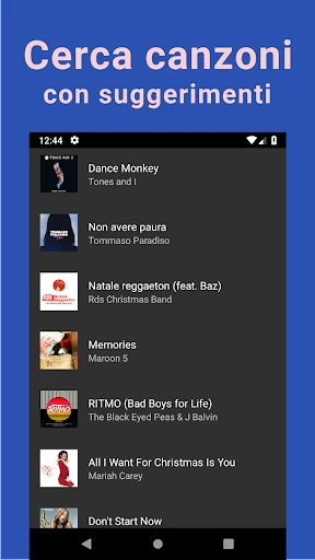 Scaricare musica illimitata screenshot