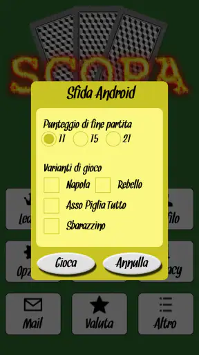 Scopa screenshot