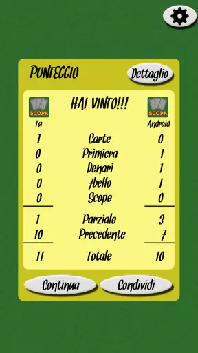 Scopa screenshot