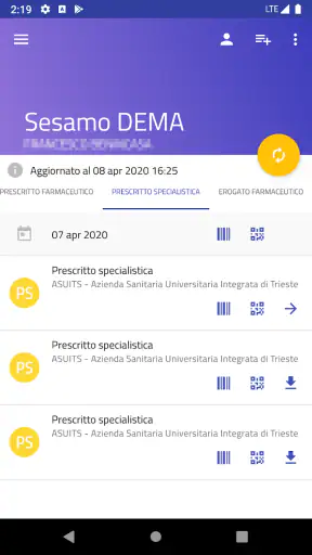Sesamo DEMA screenshot