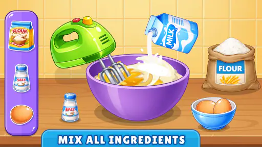 Set da cucina per cucinare screenshot