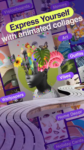 Shuffles di Pinterest screenshot