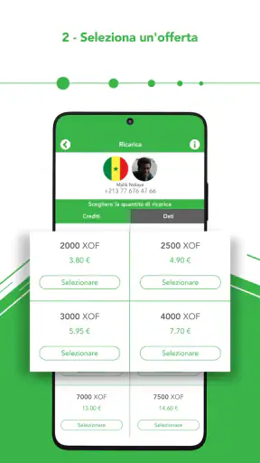 Sift Ricarica mobile & topup screenshot