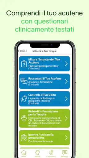 SilentCloud: Sollievo Acufene screenshot