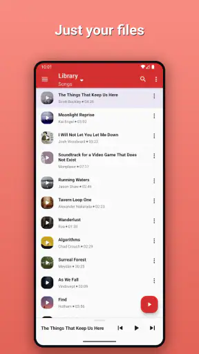 Simple Music Player screenshot