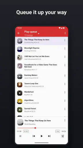 Simple Music Player screenshot