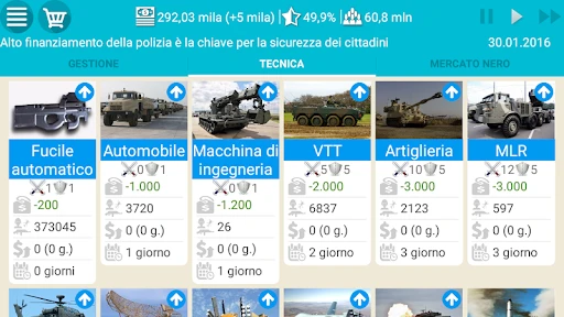 Simulatore del Presidente screenshot