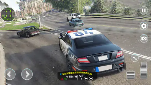 simulatore di auto poliziotti screenshot