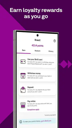 Skrill – Paga e invia denaro screenshot