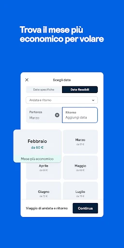 Skyscanner: voli, hotel, auto screenshot