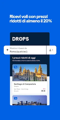 Skyscanner: voli, hotel, auto screenshot