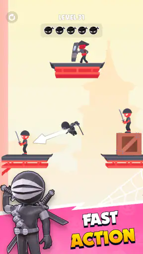 Slicing Hero Sword Master Game screenshot