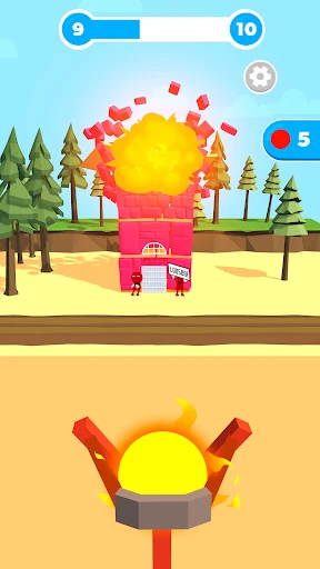 Slingshot Smash-Shooting Range screenshot