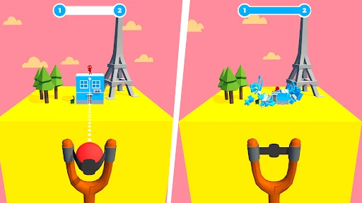 Slingshot Smash-Shooting Range screenshot