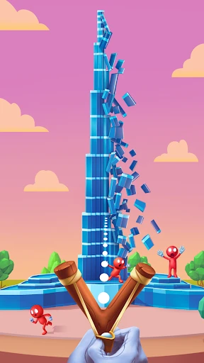 Slingshot Smash-Shooting Range screenshot