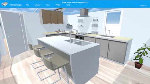 Smart Home Design Planimetria screenshot