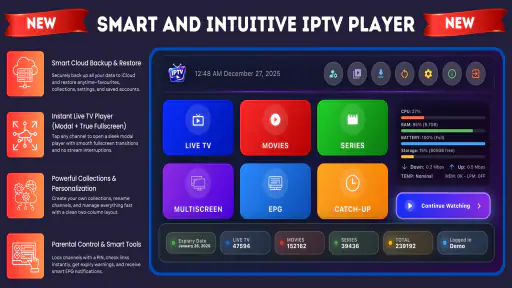 Smart IPTV Stream screenshot