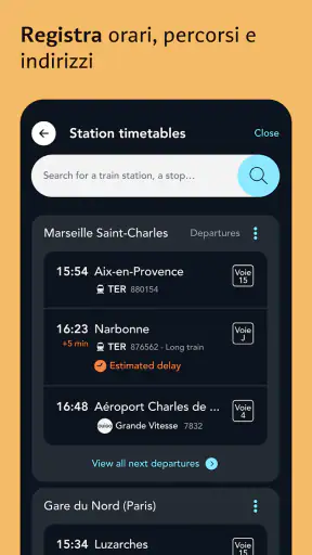 SNCF Connect: Treno & tragitti screenshot