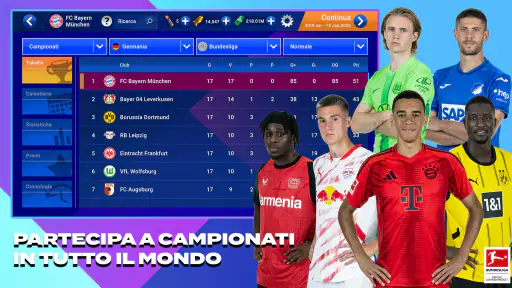 Soccer Manager 2025 - Calcio screenshot